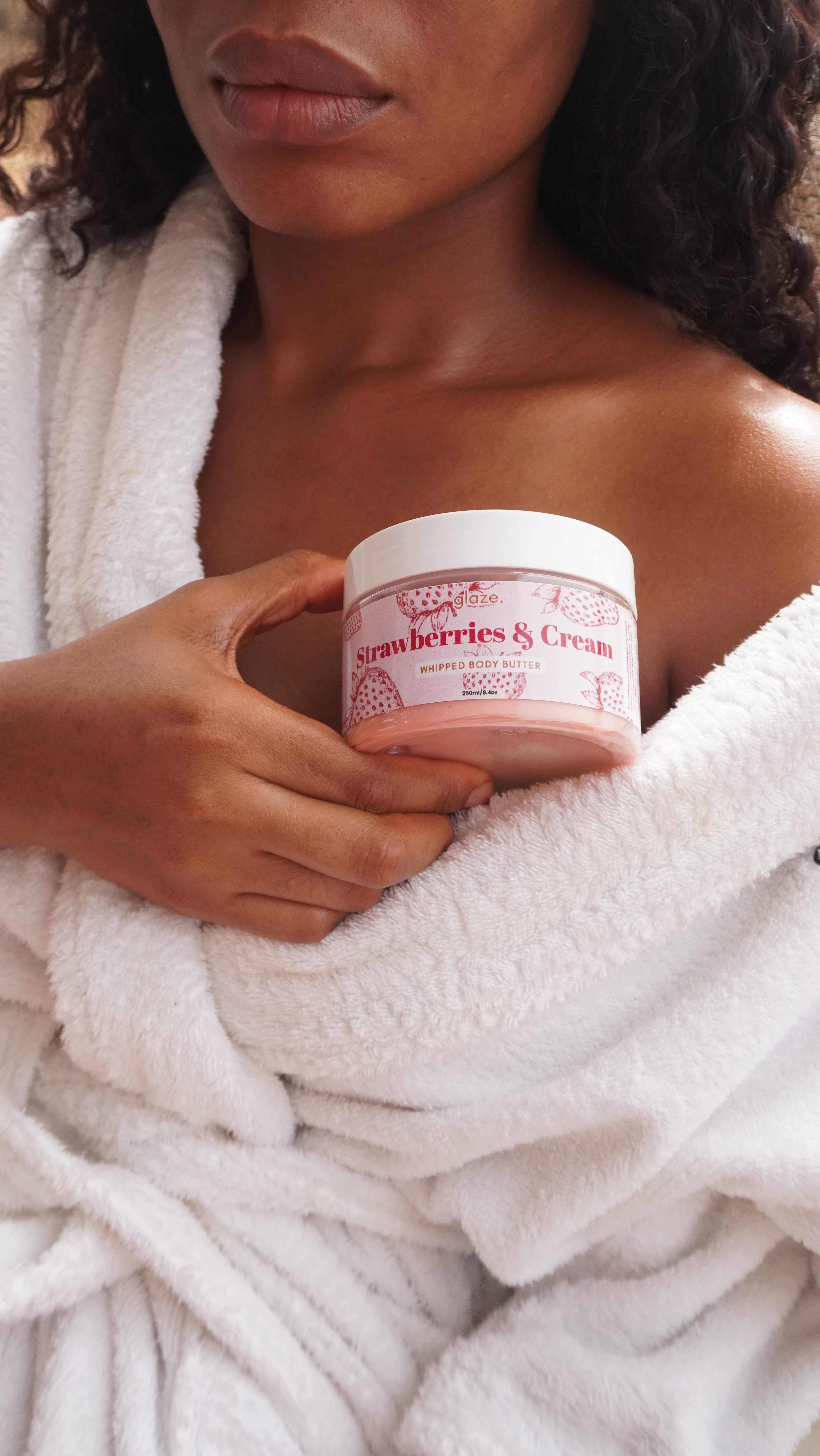 Strawberries and Cream Whipped Shea Body Butter