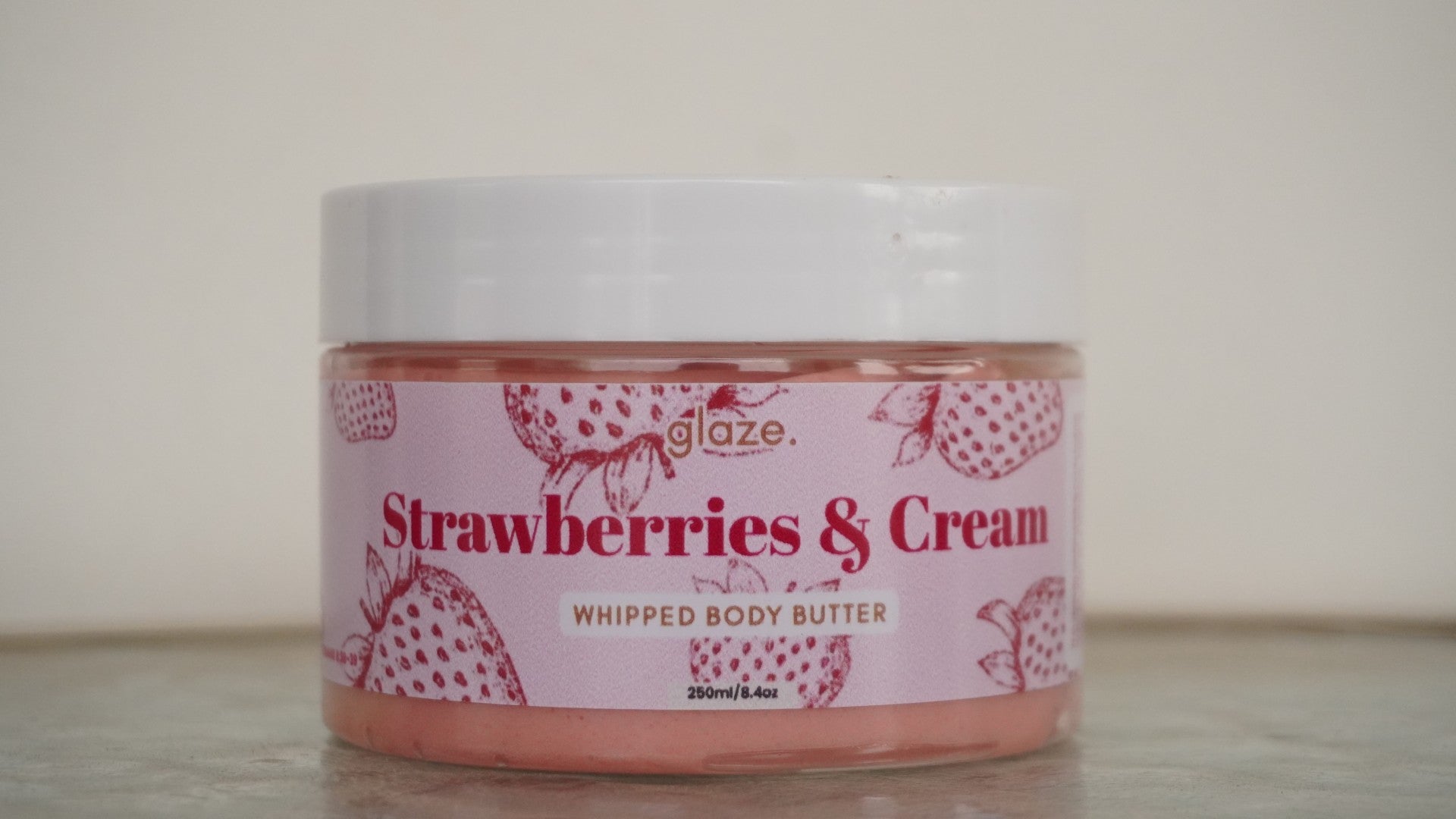 Strawberries and Cream Whipped Shea Body Butter